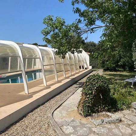 Propriete Ile Oleron La Lumineuse Piscine & Acces Prive A La Plage Долю-д'Олерон